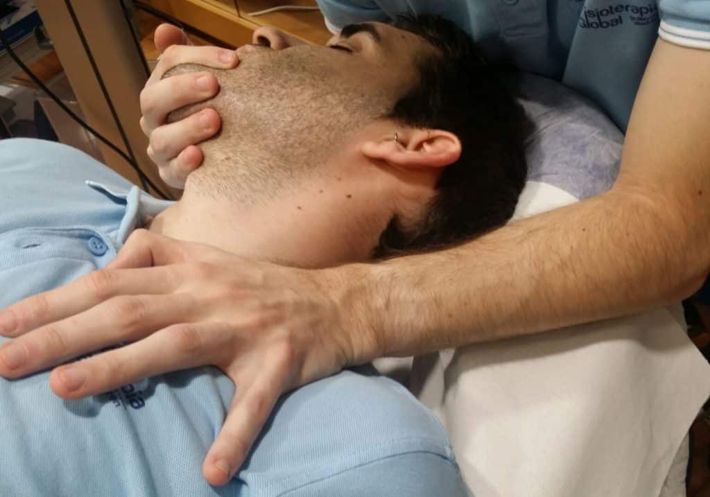 Terapia miofascial en el centro Fisioterapia Global